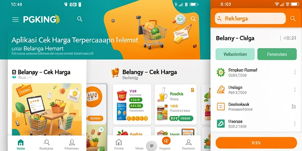 Tampilan antarmuka PGKING yang user-friendly dan informatif.